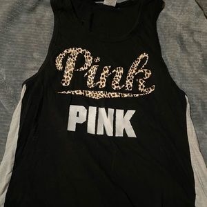 VS Pink Oversized Tank